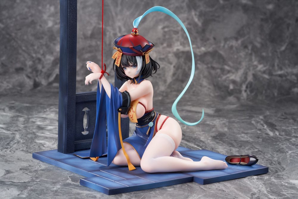 Statua in PVC Azur Lane AmiAmi x AniGame 1/6 Hwah Jah The Festive Undead Ver. 18 centimetri
