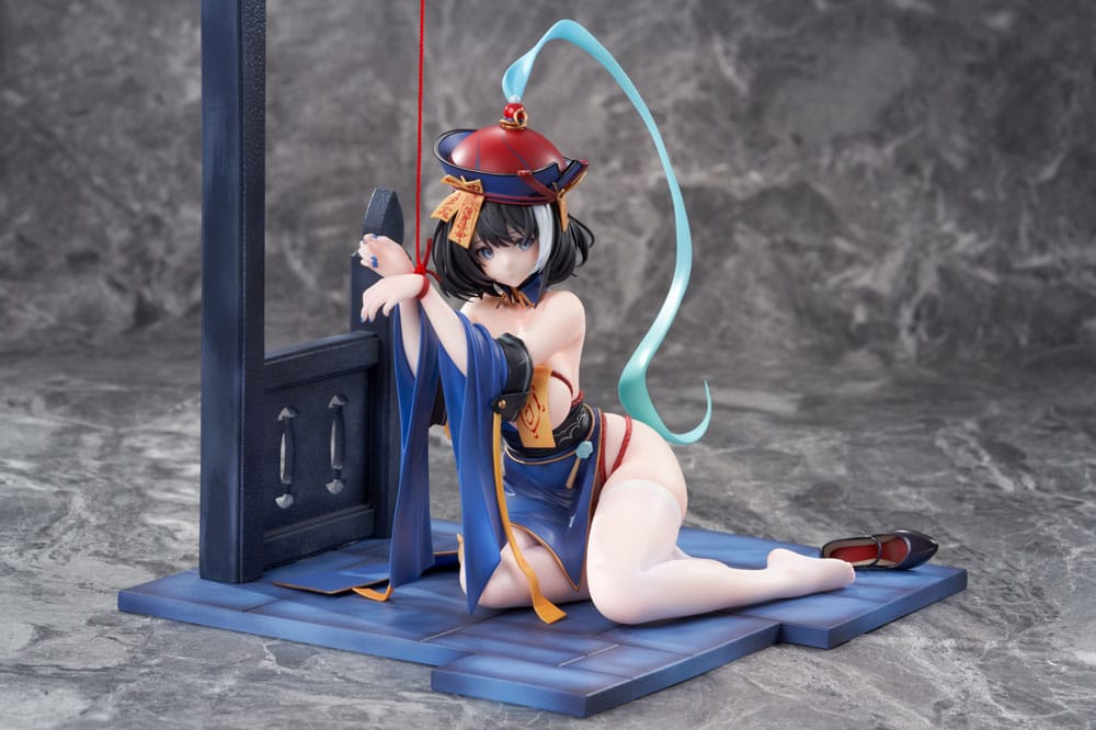 Statua in PVC Azur Lane AmiAmi x AniGame 1/6 Hwah Jah The Festive Undead Ver. 18 centimetri