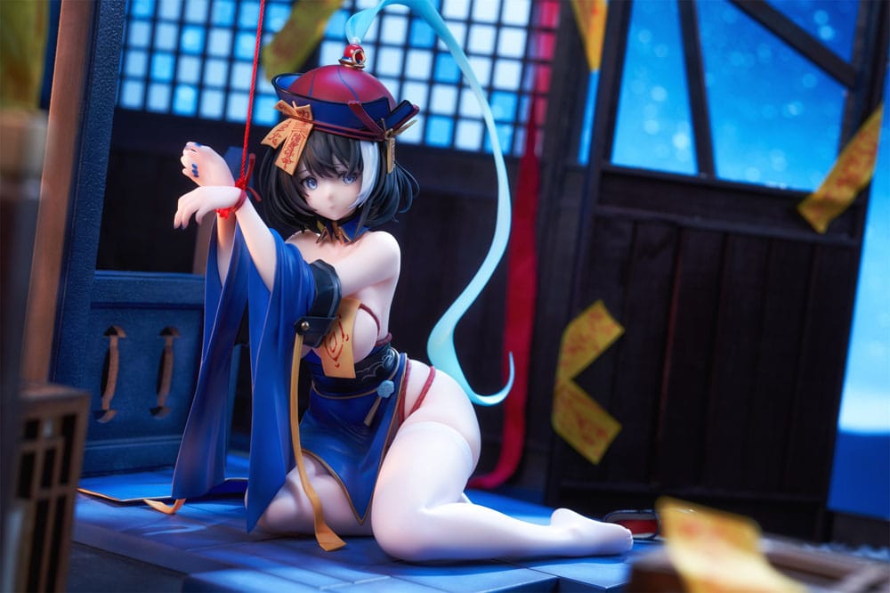 Statua in PVC Azur Lane AmiAmi x AniGame 1/6 Hwah Jah The Festive Undead Ver. 18 centimetri