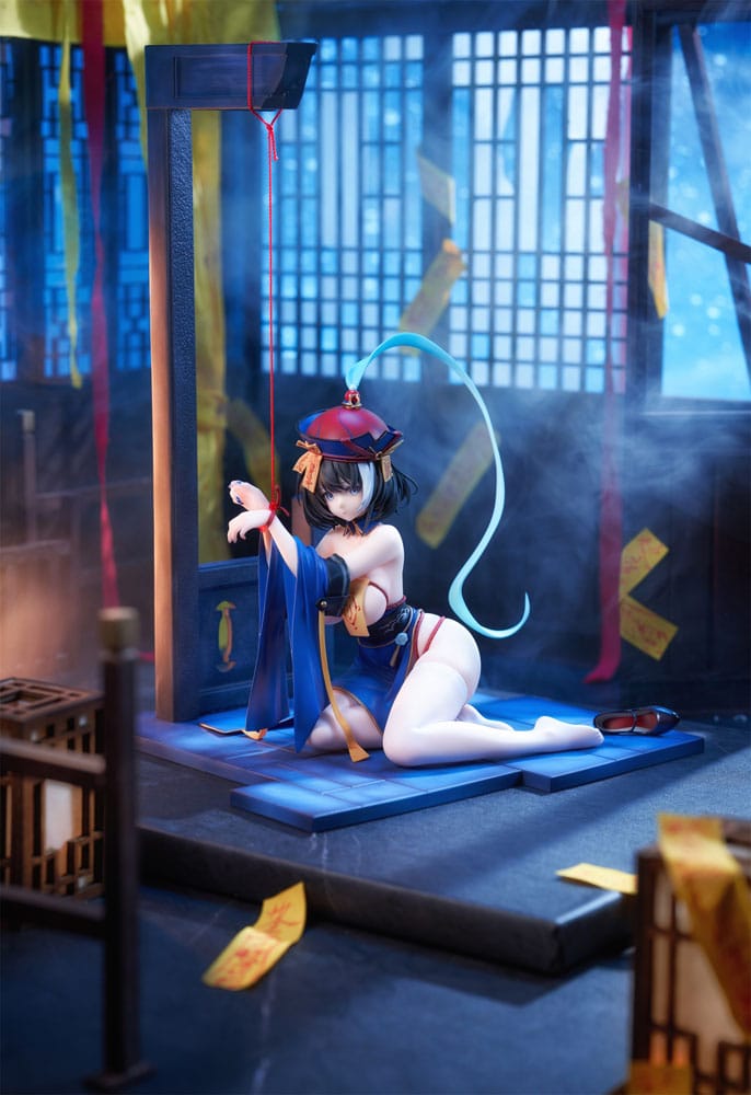 Statua in PVC Azur Lane AmiAmi x AniGame 1/6 Hwah Jah The Festive Undead Ver. 18 centimetri