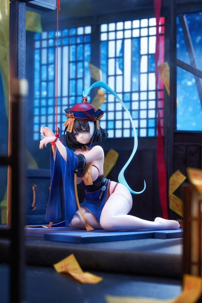 Statua in PVC Azur Lane AmiAmi x AniGame 1/6 Hwah Jah The Festive Undead Ver. 18 centimetri