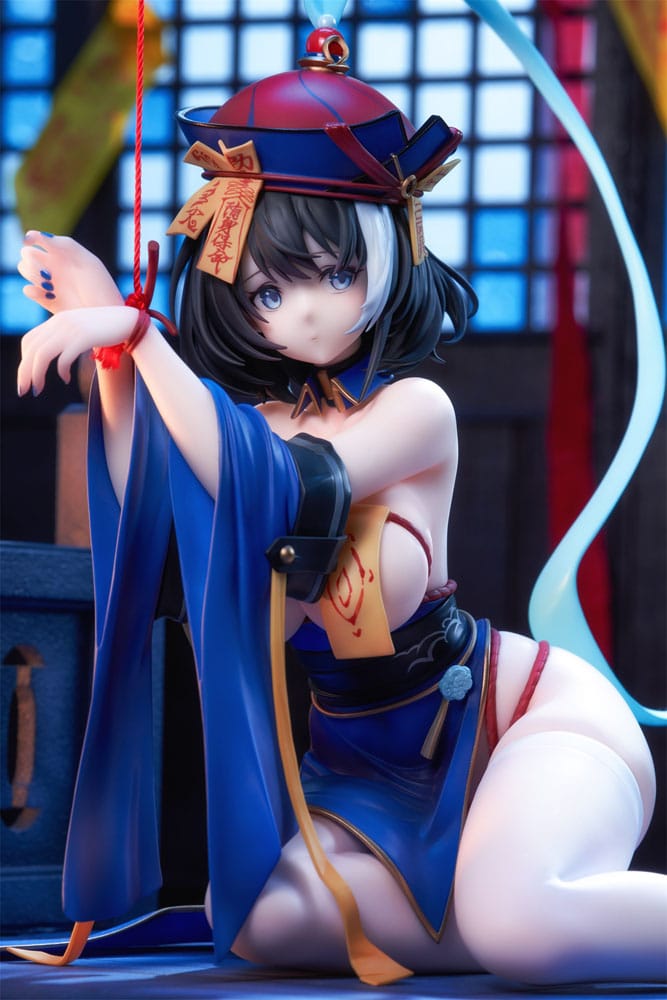 Statua in PVC Azur Lane AmiAmi x AniGame 1/6 Hwah Jah The Festive Undead Ver. 18 centimetri