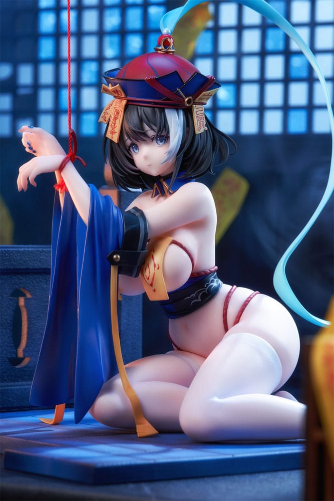 Statua in PVC Azur Lane AmiAmi x AniGame 1/6 Hwah Jah The Festive Undead Ver. 18 centimetri