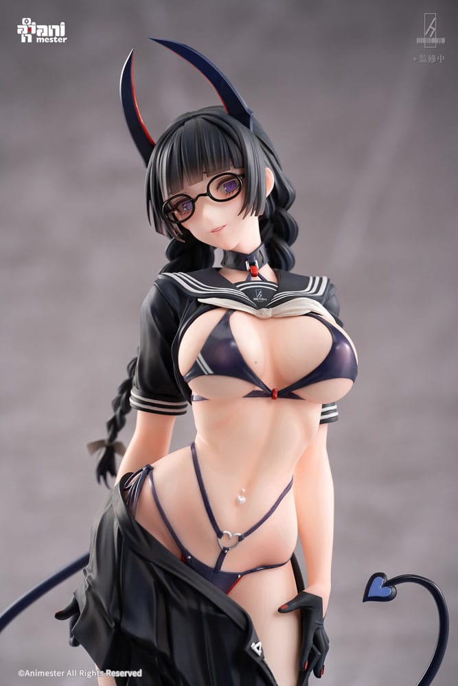 Original Character Statue 1/6 Succubus Class President Reina Illustration by Ban! 30 cm