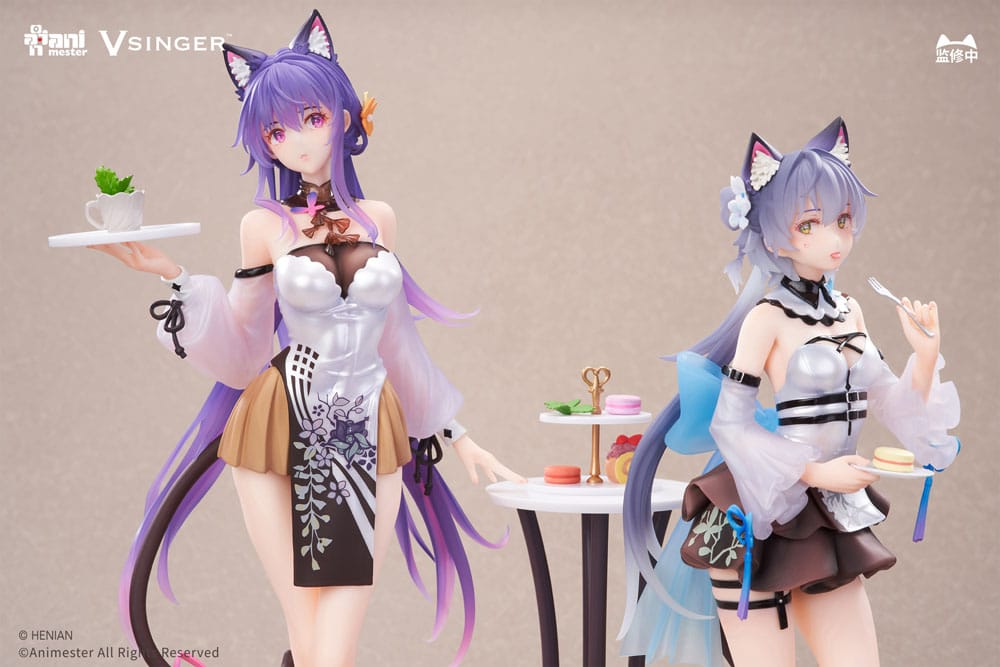 VSinger Luo Tianyi & Mo Qingxian Statue 1/7 2-Pack Luo Tianyi & Mo Qingxian Tea Time Melody Ver.