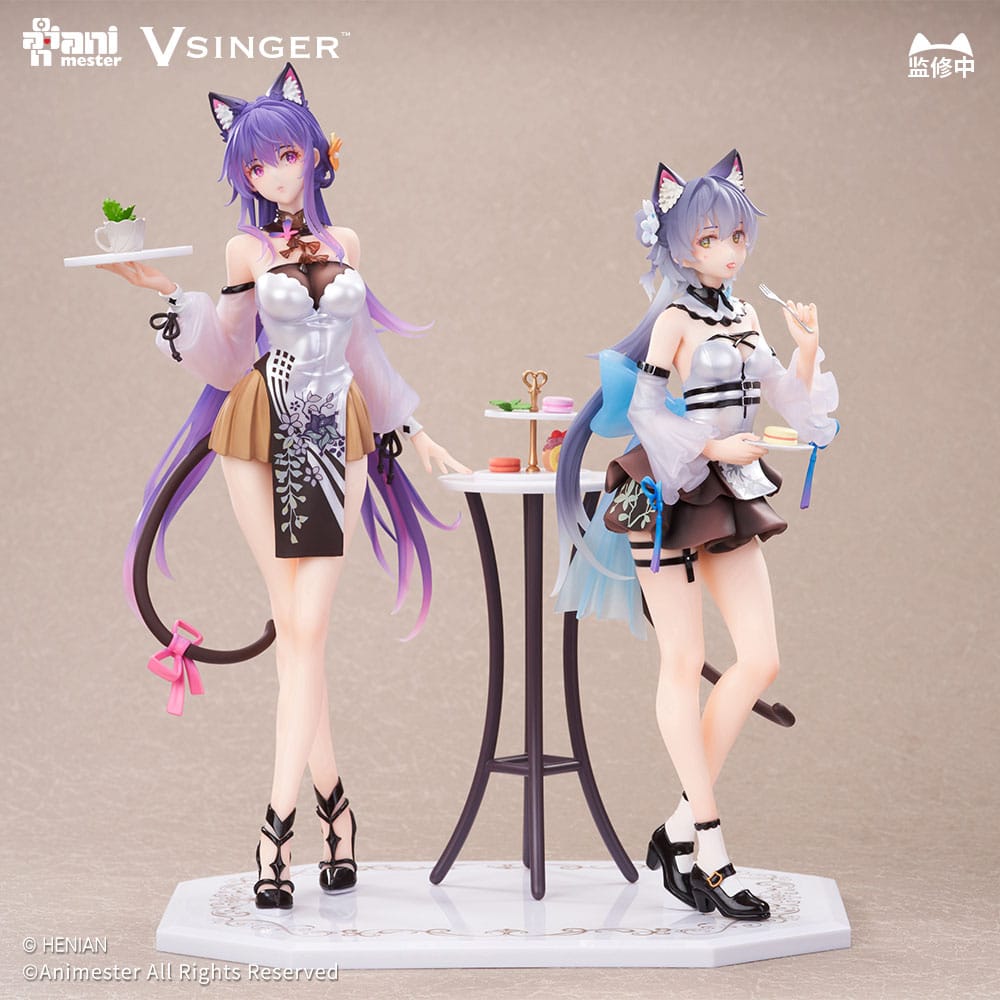 VSinger Luo Tianyi & Mo Qingxian Statue 1/7 2-Pack Luo Tianyi & Mo Qingxian Tea Time Melody Ver.