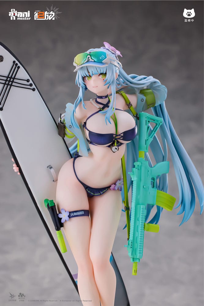 Girls' Frontline 2: Exilium Statue 1/7 HK416 Cerulean Breaker 24 cm