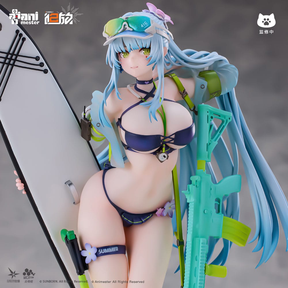 Girls' Frontline 2: Exilium Statue 1/7 HK416 Cerulean Breaker 24 cm