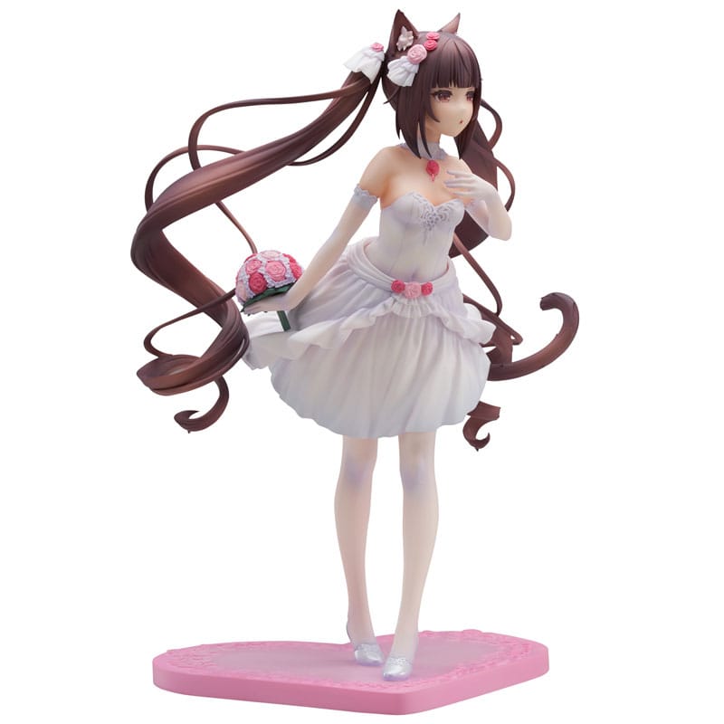 Statua in PVC Nekopara 1/7 Nekopara Chocola Dream of Eden Ver. 23 centimetri