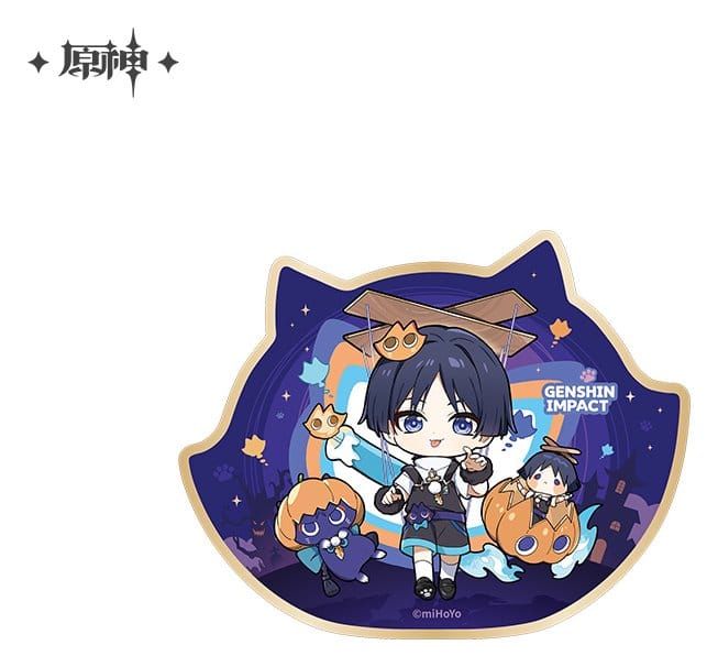 Genshin Impact You Ye Qi Xiang Series Chibi Chara PVC Statue Wanderer 10 cm