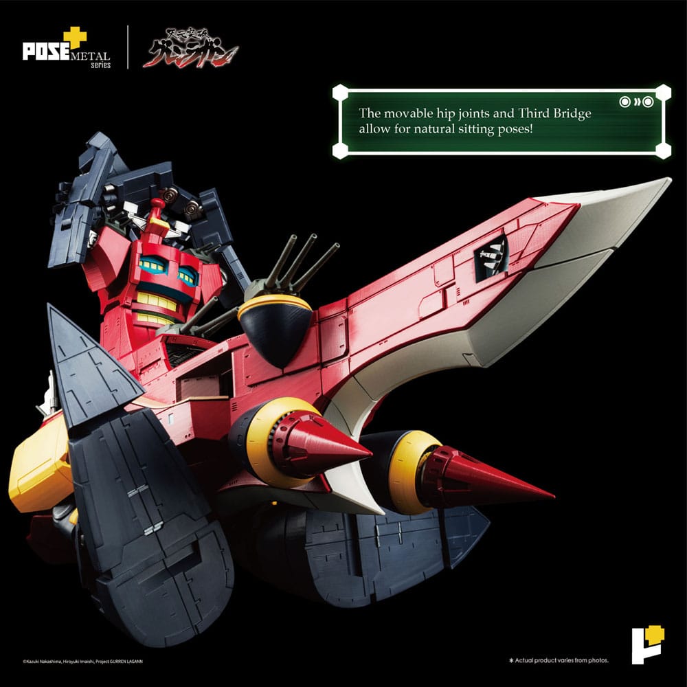 Tengen Toppa Gurren Lagann POSE+METAL series Statue Dai-Gurren 33 cm