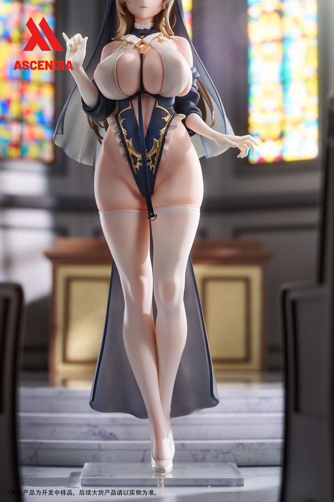 Original Character PU Statue 1/6 Lily Nun Illustration by Chowbie 26 cm