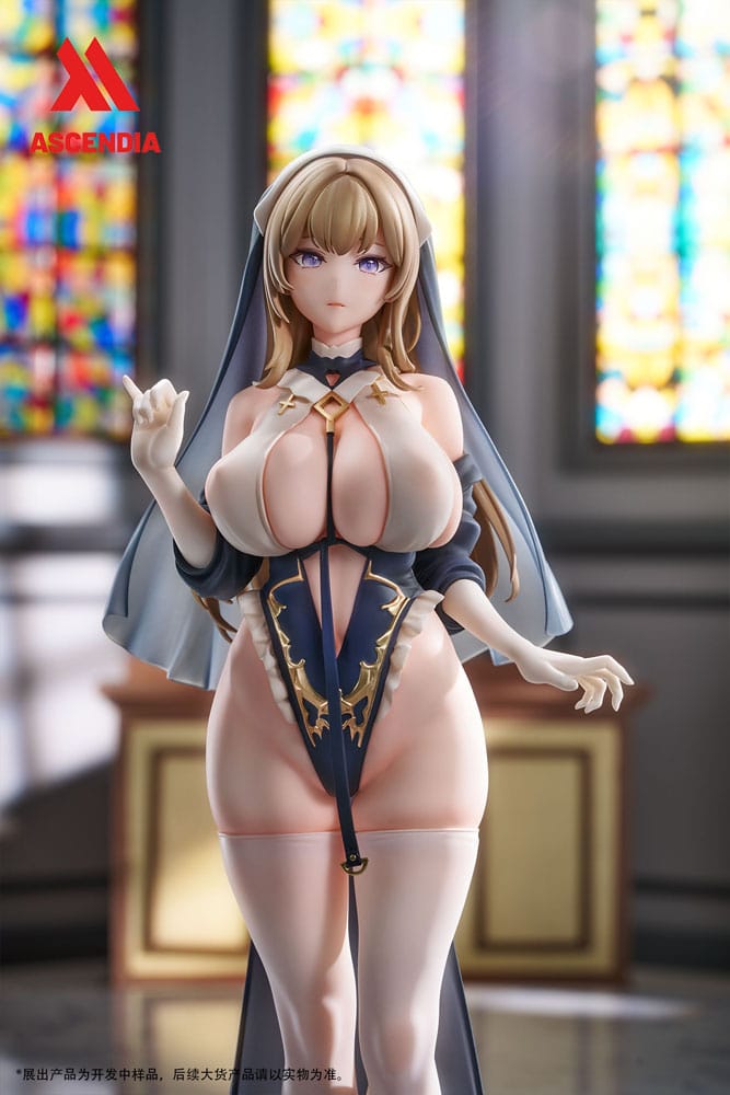 Original Character PU Statue 1/6 Lily Nun Illustration by Chowbie 26 cm