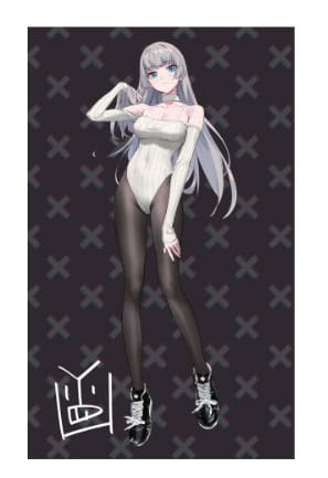 Statua in PVC ART di design originale 1/7 YD Ive 25 cm