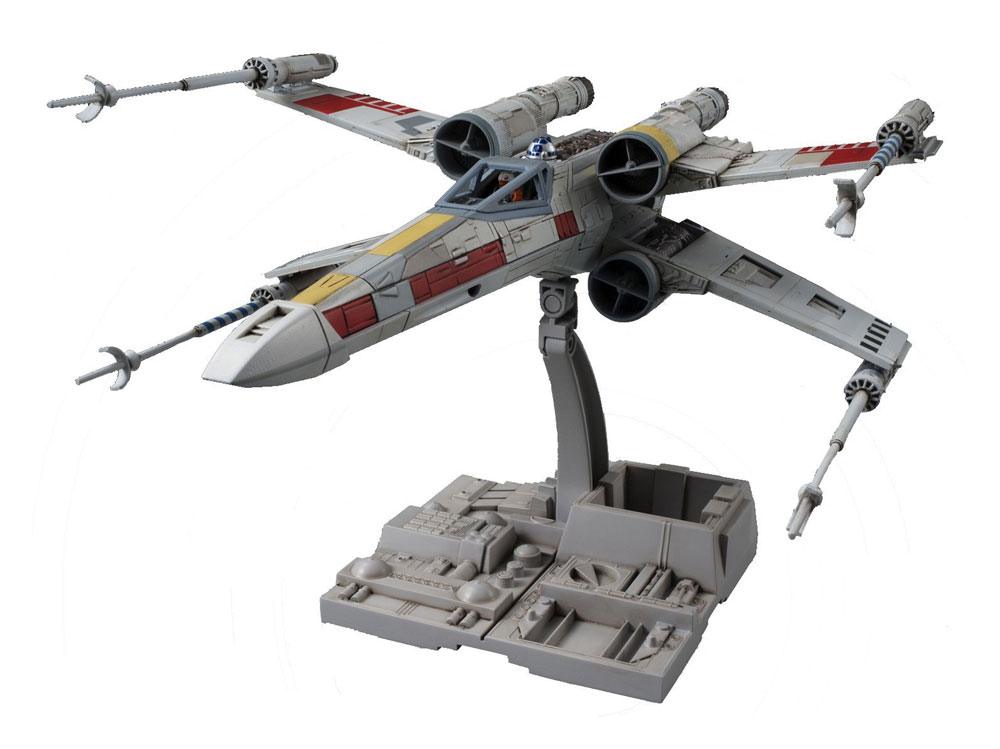 Kit modello in plastica Star Wars 1/72 X-Wing Starfighter