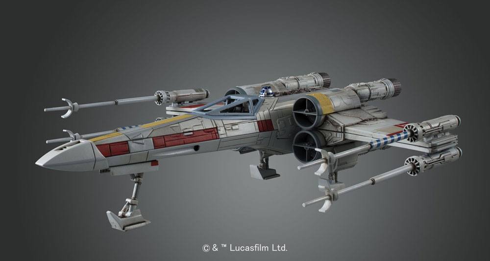 Star Wars 1/72 X-Wing Starfighter Plastic Model Kit