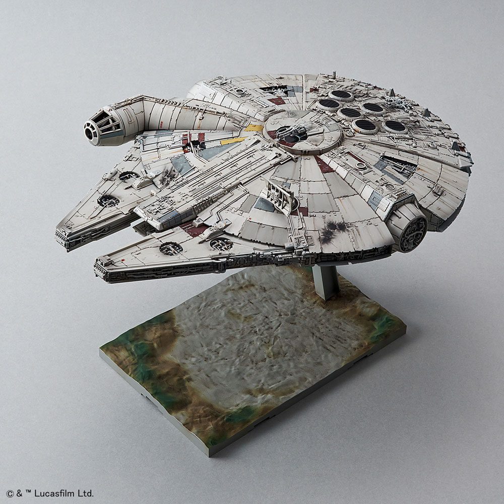 Star Wars Episode VII 1/144 Millennium Falcon Model Kit