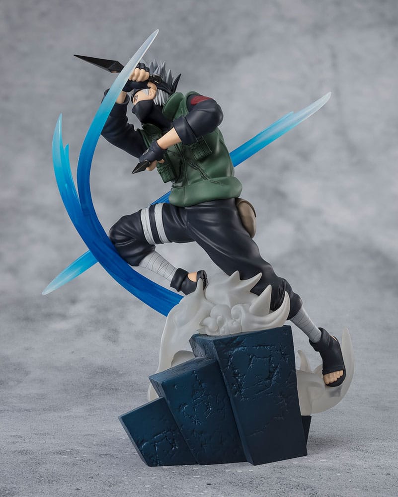 Naruto Shippuden Figuarts ZERO Extra Battle Statua in PVC Kakashi Hatake Conclusione con uno una volta chiamato Amico 20 cm