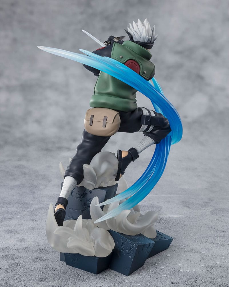 Naruto Shippuden Figuarts ZERO Extra Battle Statua in PVC Kakashi Hatake Conclusione con uno una volta chiamato Amico 20 cm