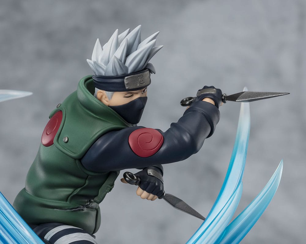 Naruto Shippuden Figuarts ZERO Extra Battle Statua in PVC Kakashi Hatake Conclusione con uno una volta chiamato Amico 20 cm