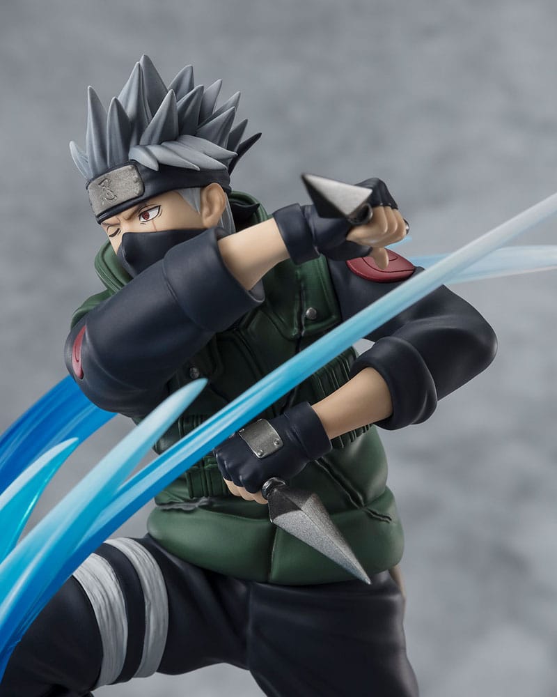 Naruto Shippuden Figuarts ZERO Extra Battle Statua in PVC Kakashi Hatake Conclusione con uno una volta chiamato Amico 20 cm