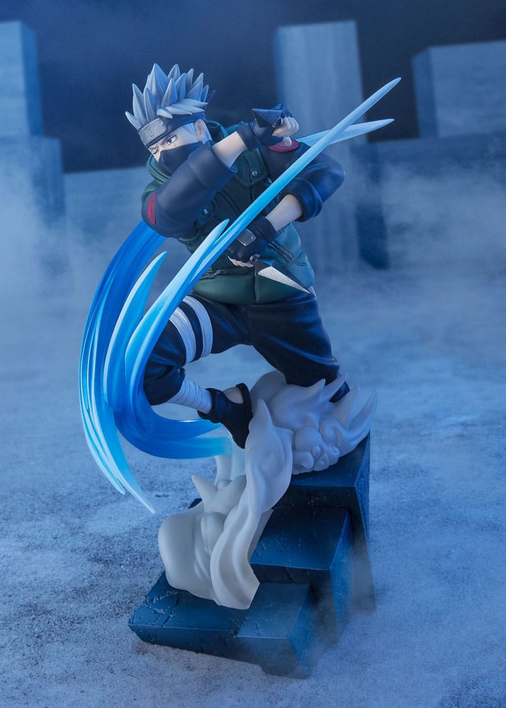 Naruto Shippuden Figuarts ZERO Extra Battle Statua in PVC Kakashi Hatake Conclusione con uno una volta chiamato Amico 20 cm
