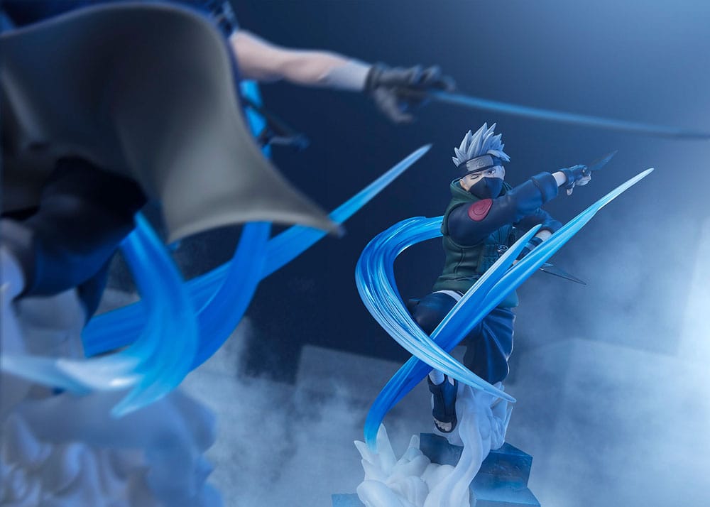 Naruto Shippuden Figuarts ZERO Extra Battle Statua in PVC Kakashi Hatake Conclusione con uno una volta chiamato Amico 20 cm