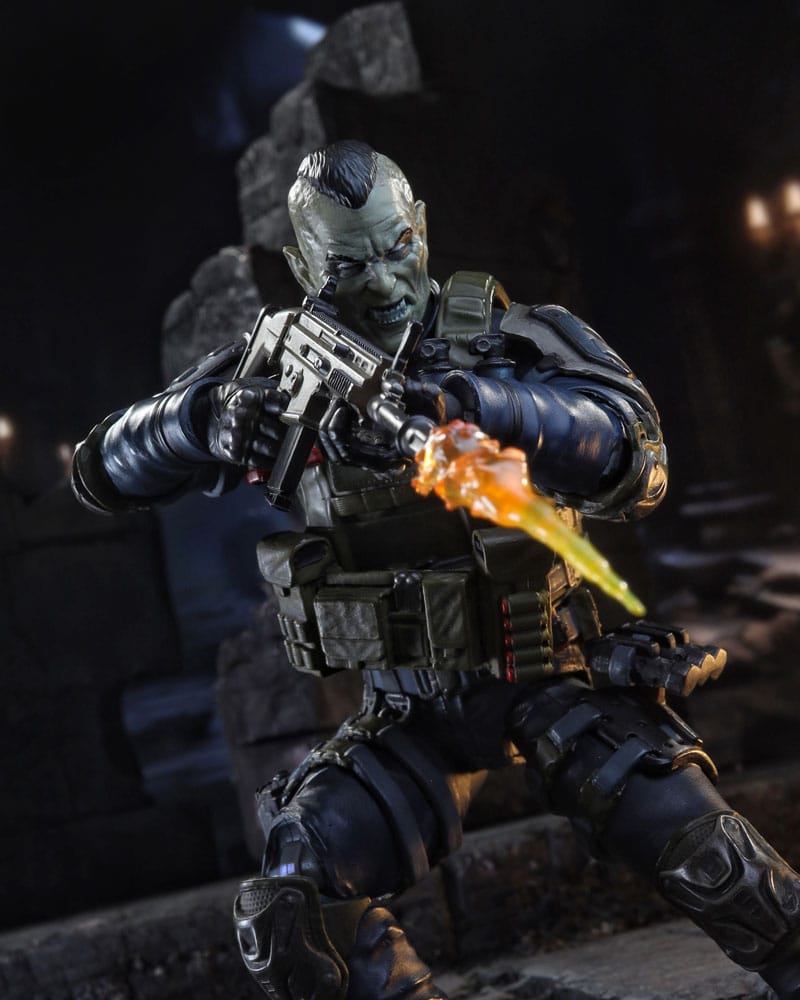 Operation: Monster Force Action Figure 1/12 Delta Red Urban Operations Trooper 15 cm