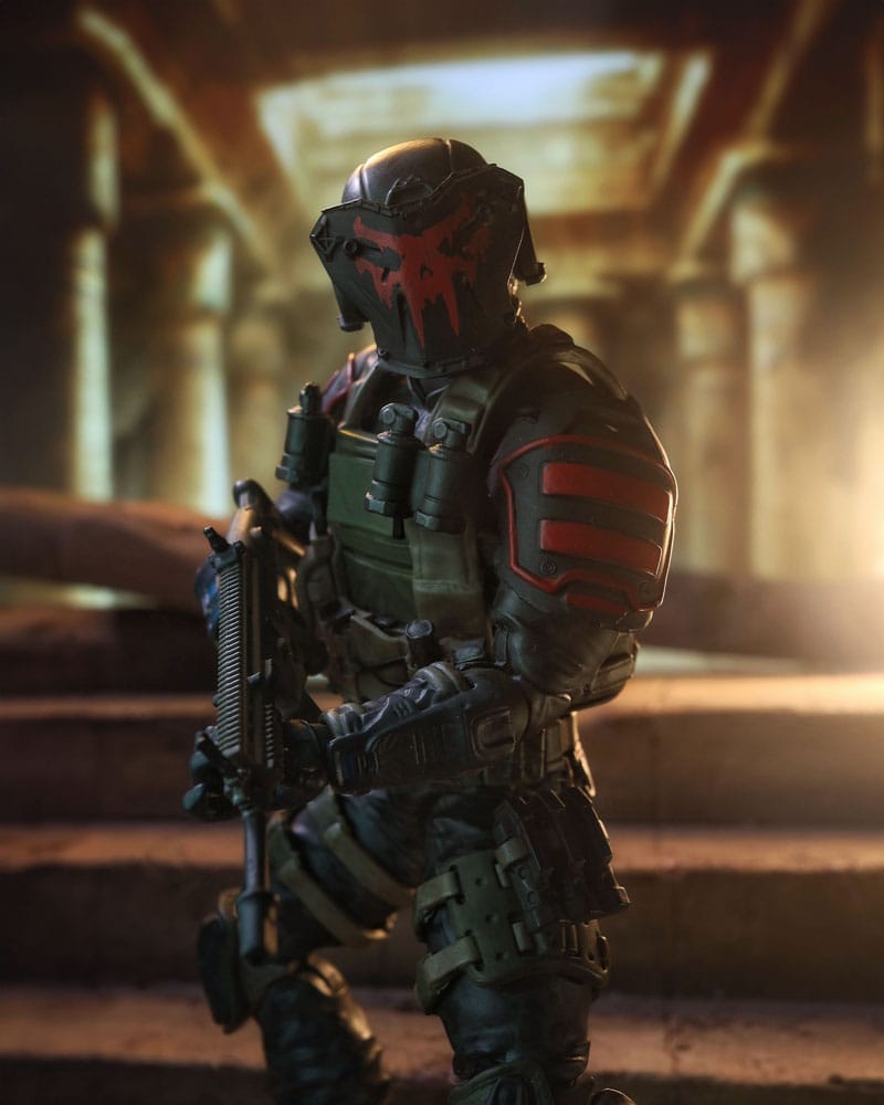 Operazione: Monster Force Action Figure 1/12 Delta Red Nocturnal Operations Trooper 15 cm