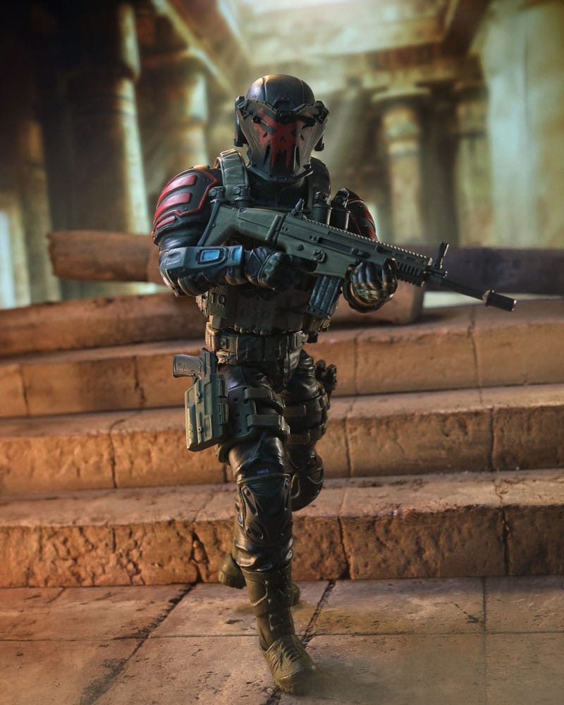 Operazione: Monster Force Action Figure 1/12 Delta Red Nocturnal Operations Trooper 15 cm