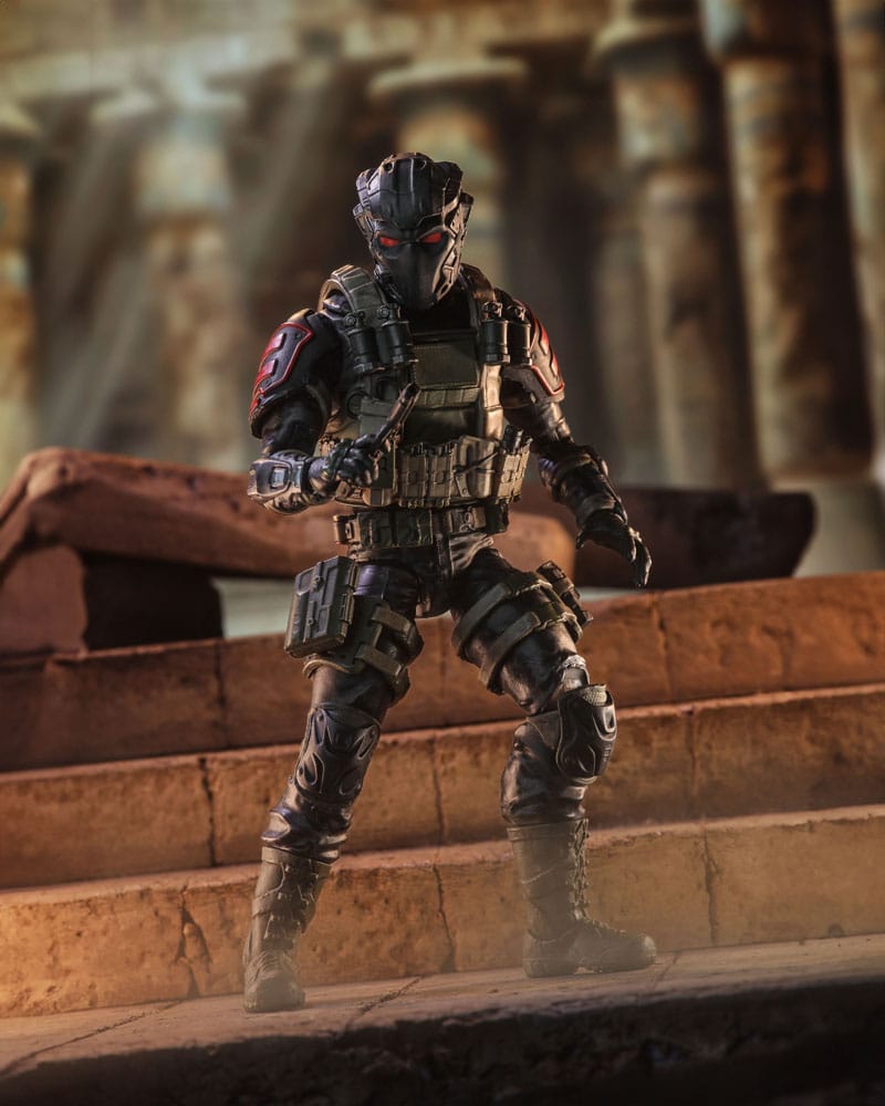 Operazione: Monster Force Action Figure 1/12 Delta Red Nocturnal Operations Trooper 15 cm