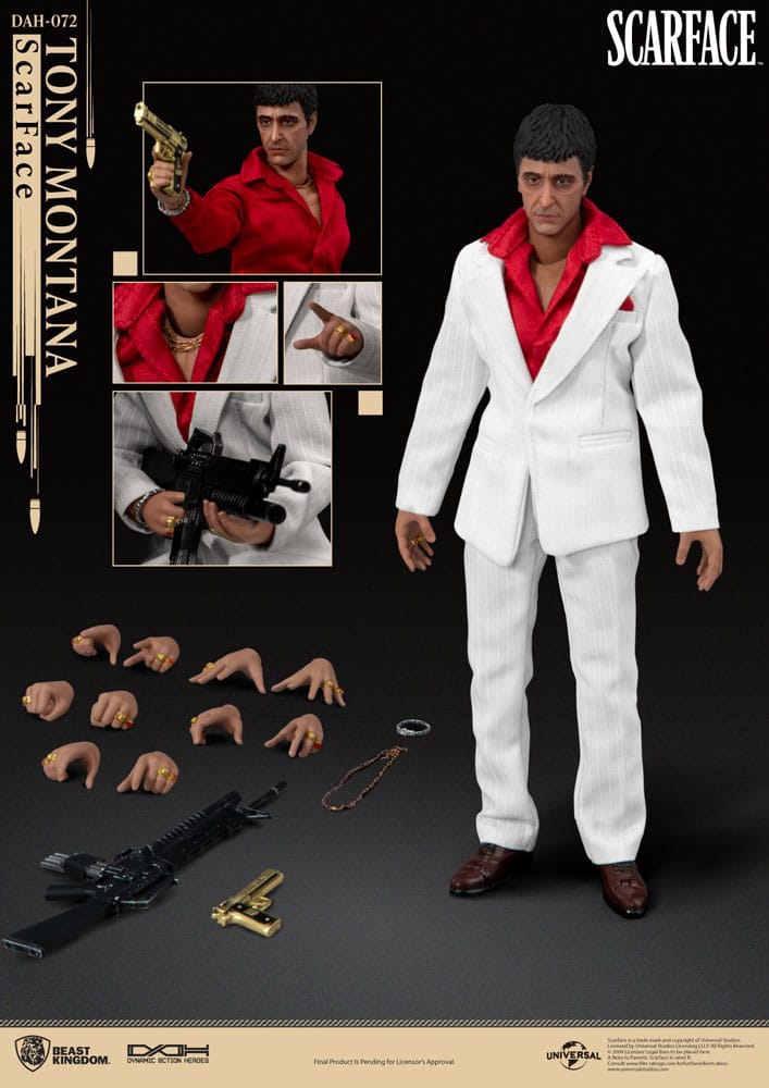 Scarface (1983) Tony Montana Action Figure 20 cm