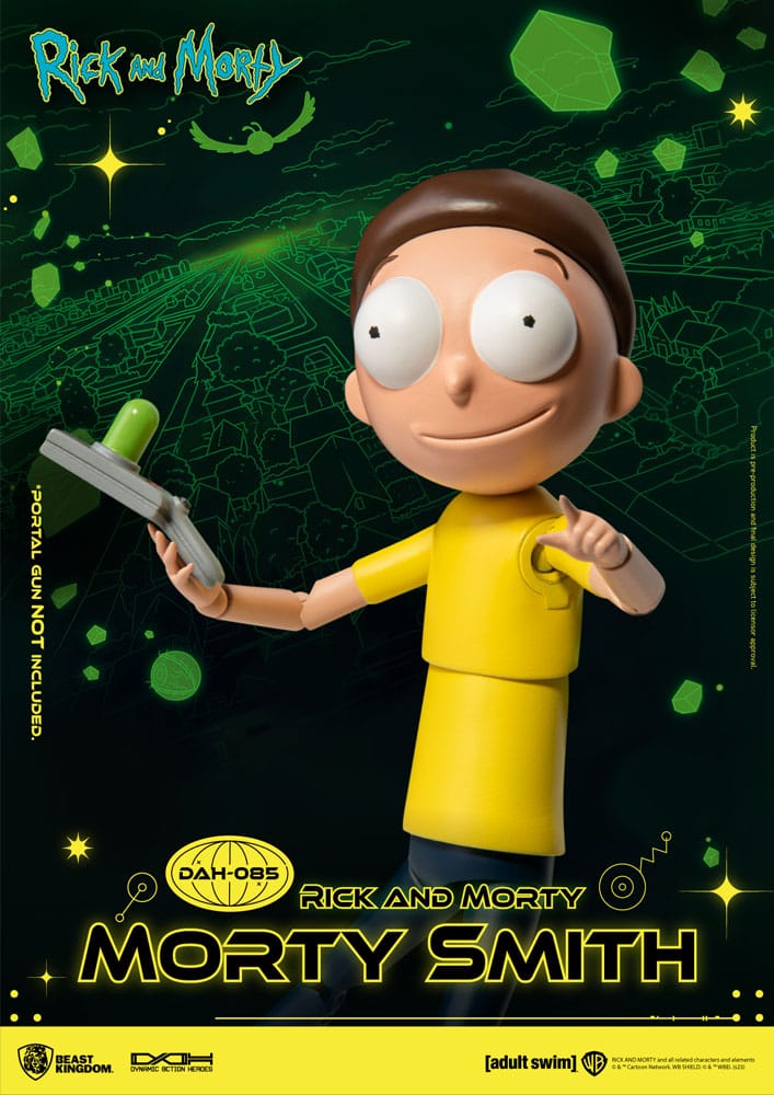 Rick and Morty Dynamic 8ction Heroes 1/9 Morty Smith 23 cm Action Figure