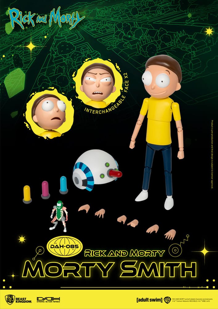 Rick and Morty Dynamic 8ction Heroes 1/9 Morty Smith 23 cm Action Figure