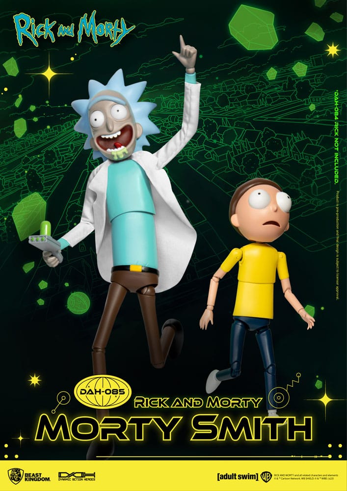 Rick and Morty Dynamic 8ction Heroes 1/9 Morty Smith 23 cm Action Figure