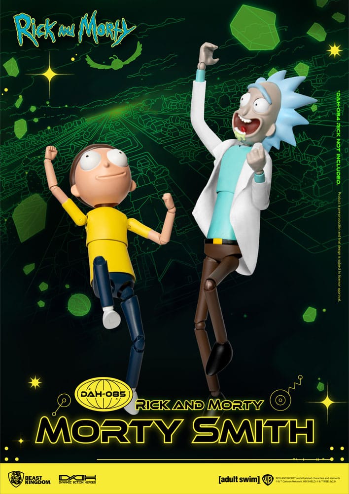 Rick and Morty Dynamic 8ction Heroes 1/9 Morty Smith 23 cm Action Figure