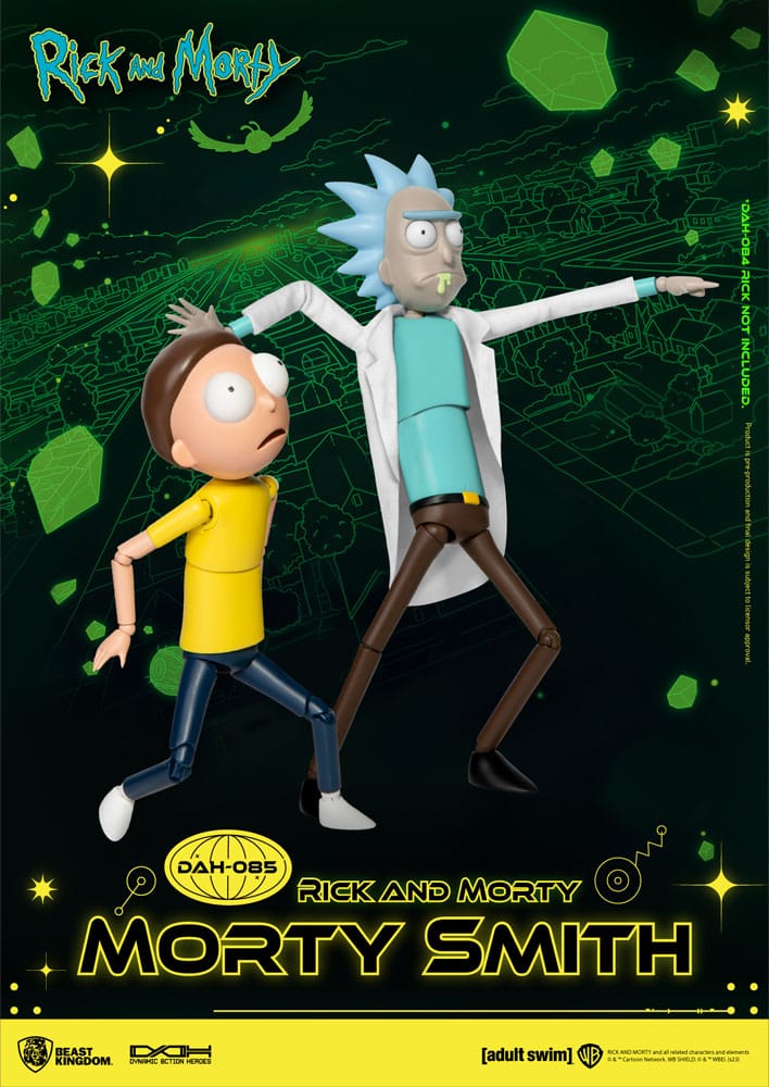 Rick and Morty Dynamic 8ction Heroes 1/9 Morty Smith 23 cm Action Figure
