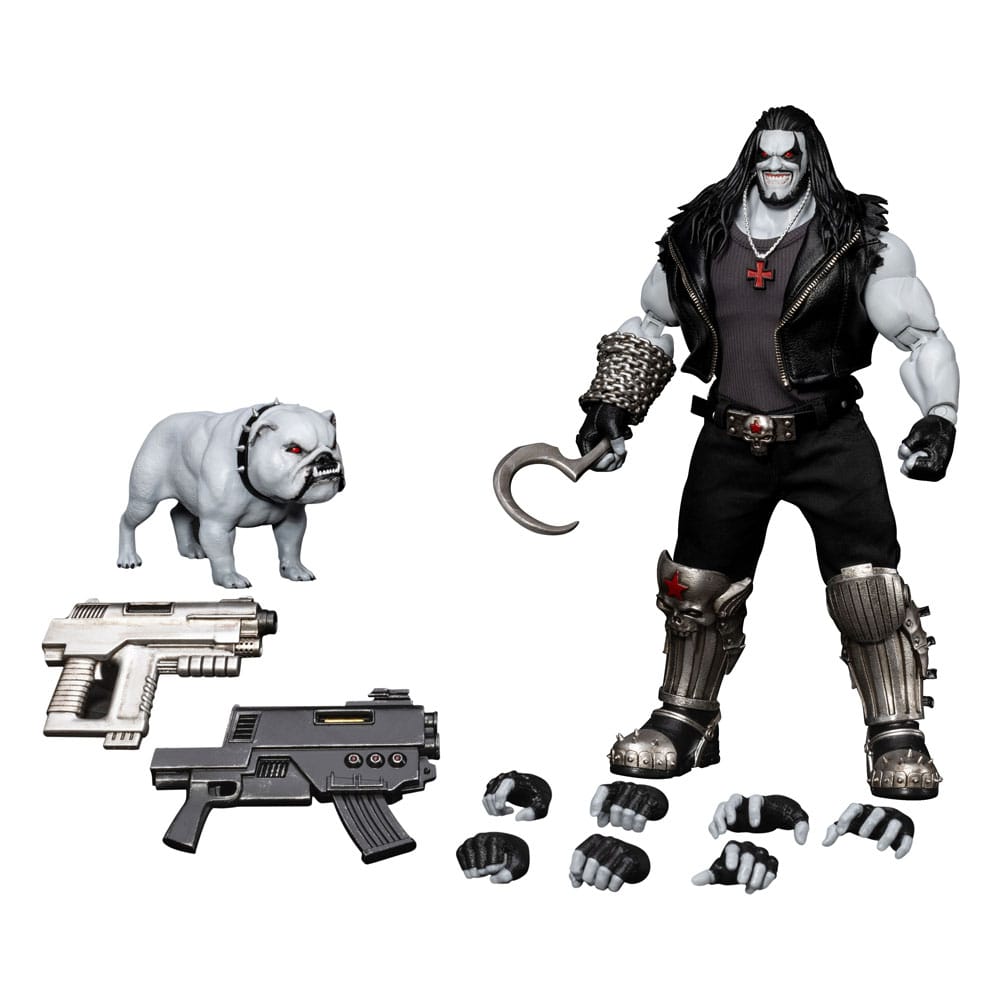 DC Comics Dynamic 8ction Heroes Action Figure 1/9 Lobo Deluxe Version 23 cm
