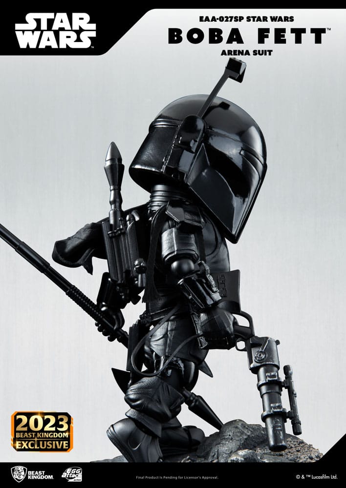 Statua di Star Wars Egg Attack Boba Fett Arena Suit 17 cm