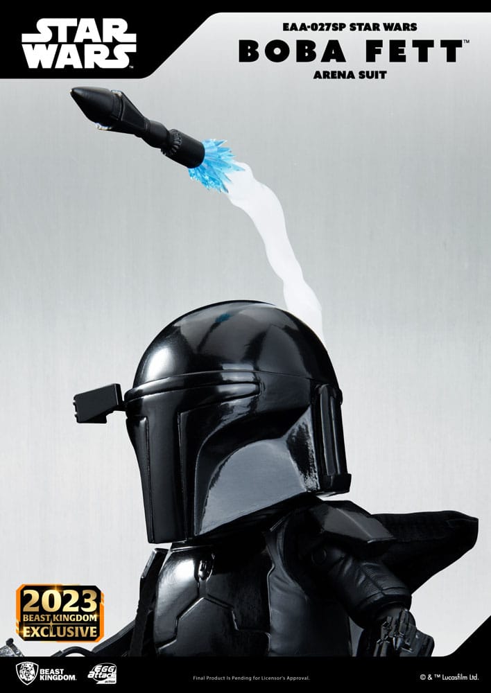 Statua di Star Wars Egg Attack Boba Fett Arena Suit 17 cm