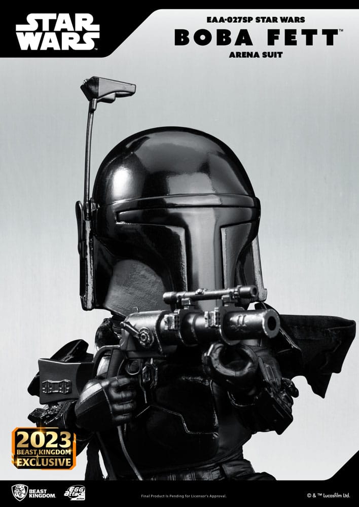 Statua di Star Wars Egg Attack Boba Fett Arena Suit 17 cm