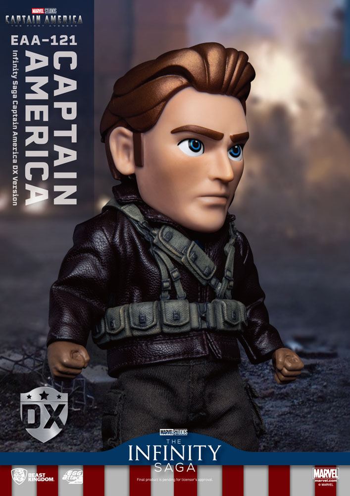 Captain America: The First Avenger Egg Attack Action Figure Captain America DX Version 17 cm