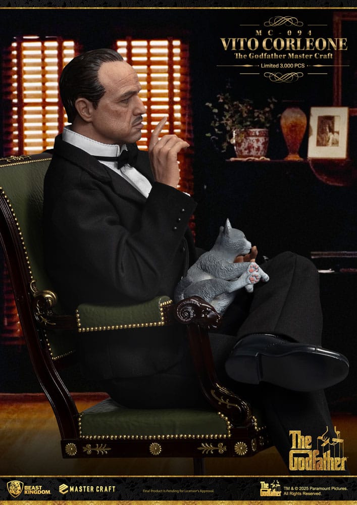 The Godfather Master Craft Statue Vito Corleone 31 cm