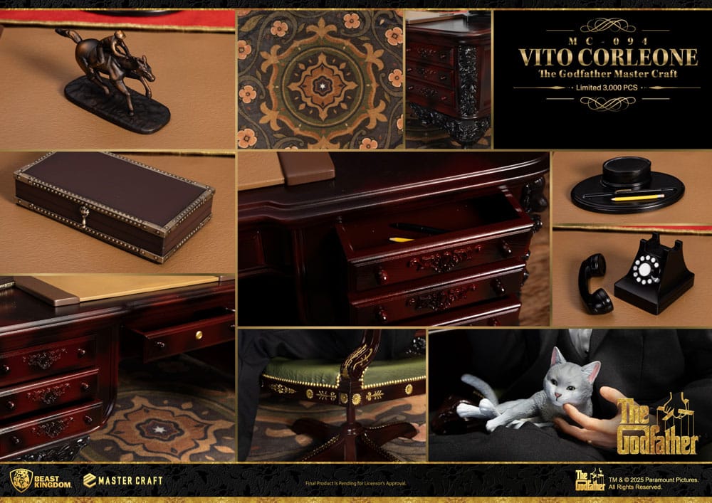 The Godfather Master Craft Statue Vito Corleone 31 cm