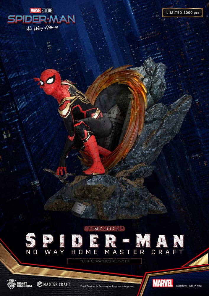 Spider-Man: No Way Home Master Craft Statue The Integrated Spider-Man 31 cm