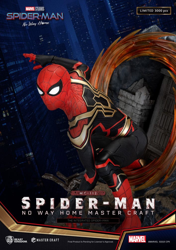 Spider-Man: No Way Home Master Craft Statue The Integrated Spider-Man 31 cm