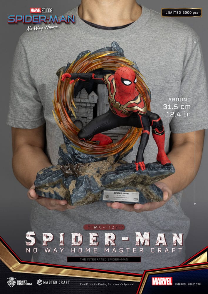 Spider-Man: No Way Home Master Craft Statue The Integrated Spider-Man 31 cm
