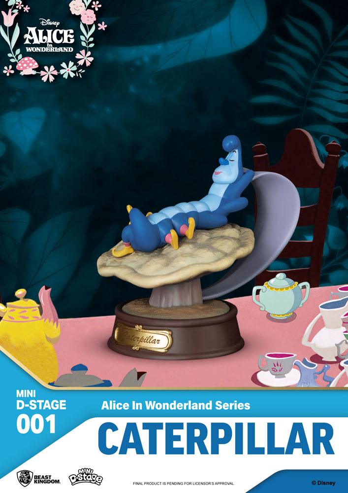 Alice in Wonderland Mini Diorama Stage Statues 6-pack 10 cm