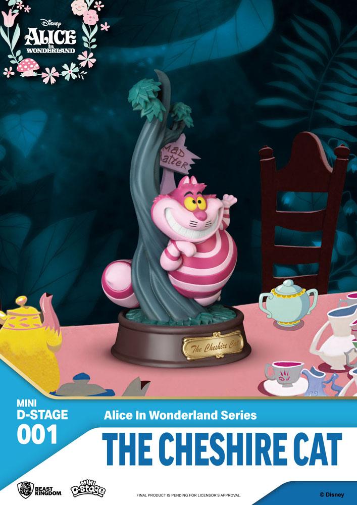 Alice in Wonderland Mini Diorama Stage Statues 6-pack 10 cm