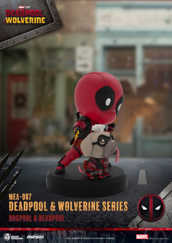 Deadpool 3 Deadpool &amp; Wolverine Series Mini Egg Attack Figures 8 cm
